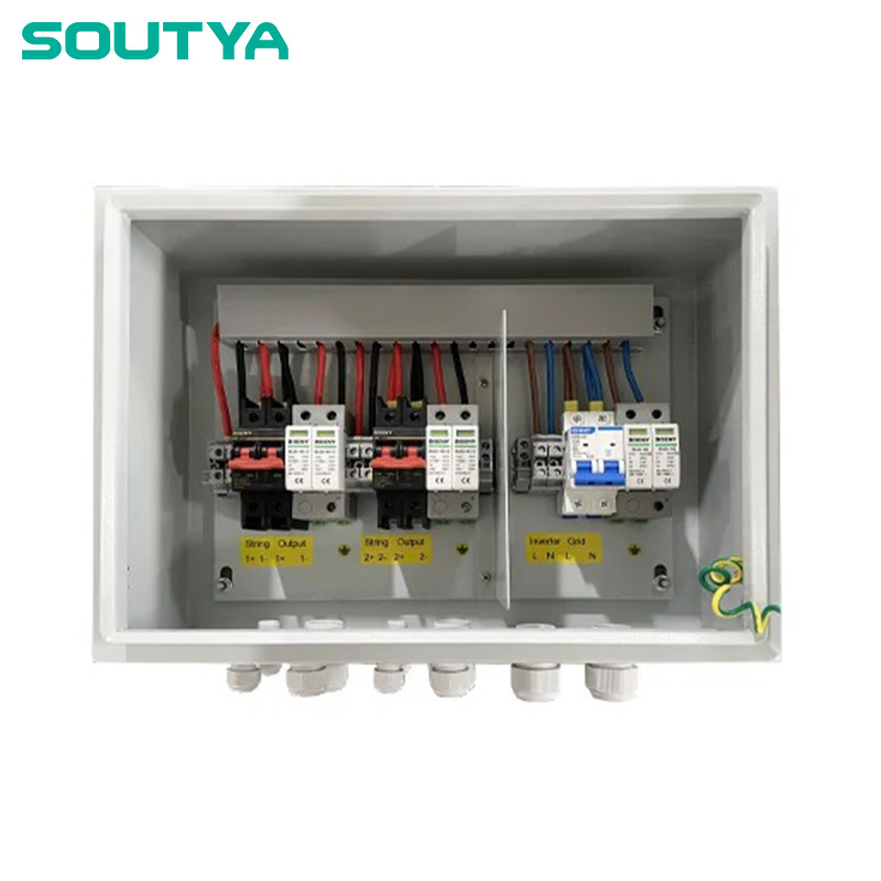 DC+AC Birleştirici Kutu 600V 1000V 2'si 2 Arada Ev Kutusu