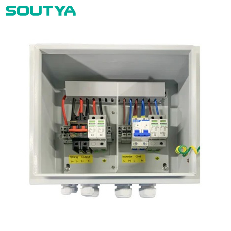 DC+AC Birleştirici Kutu 600V 1000V 1'i 1 Arada Ev Kutusu